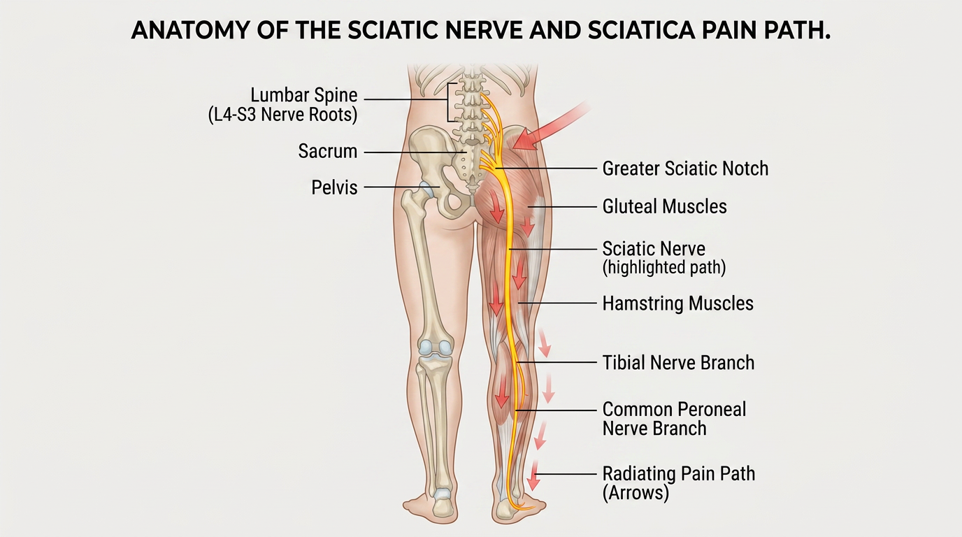 Chiropractic care for sciatica in Burlington 